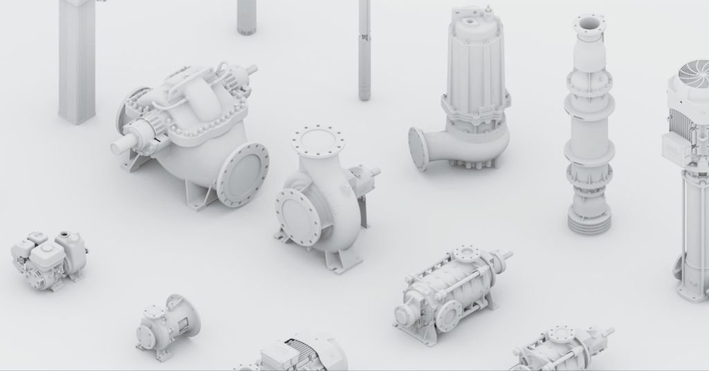 Насосне обладнання для води та промисловості